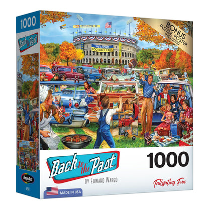 RoseArt - Back to The Past - Ice Cream Truck Day - 1000 Piece Jigsaw Puzzle for Adults