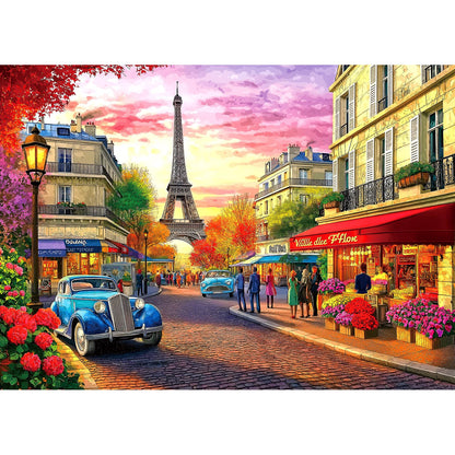 Halloween Haunted House 1000 Piece Jigsaw Puzzle for Adults Spooky Ghosts & Pumpkins Gothic Mansion Challenging 1000-Piece Puzzle with Poster - Fun Adult Puzzle Game for Game Night (27"x20")