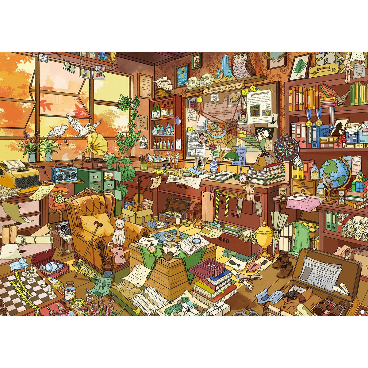 Puzzles for Adults 1000 Pieces, Romantic Street Scene Jigsaw Puzzle with 1:1 HD Poster, Perfect Interlocking No Dust, Stress Relief Ideal Gift for Family Games