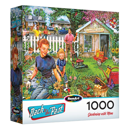 RoseArt - Back to The Past - Ice Cream Truck Day - 1000 Piece Jigsaw Puzzle for Adults