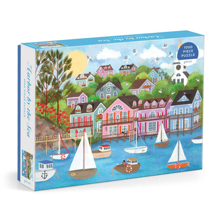 Blooming Streets 500 Piece Puzzle from Galison - Beautifully Illustrated Jigsaw Puzzle of a Local NYC Street, Fun & Challenging, Unique Gift Idea
