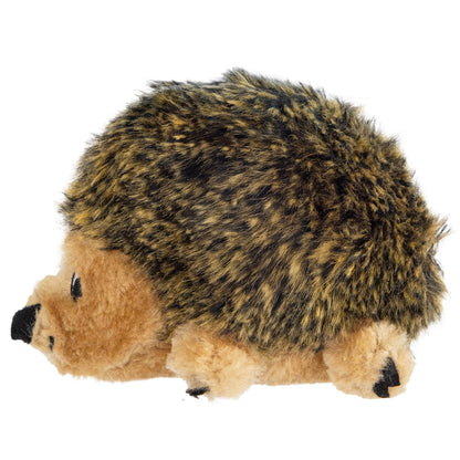 Outward Hound Hedgehogz Plush Dog Toy, Squeaks & Grunts, Medium, 9" x 6.5"