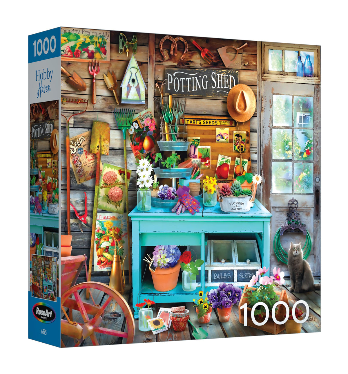 RoseArt Hobby Haven Greentree Garden Center 1000 Piece Jigsaw Puzzle