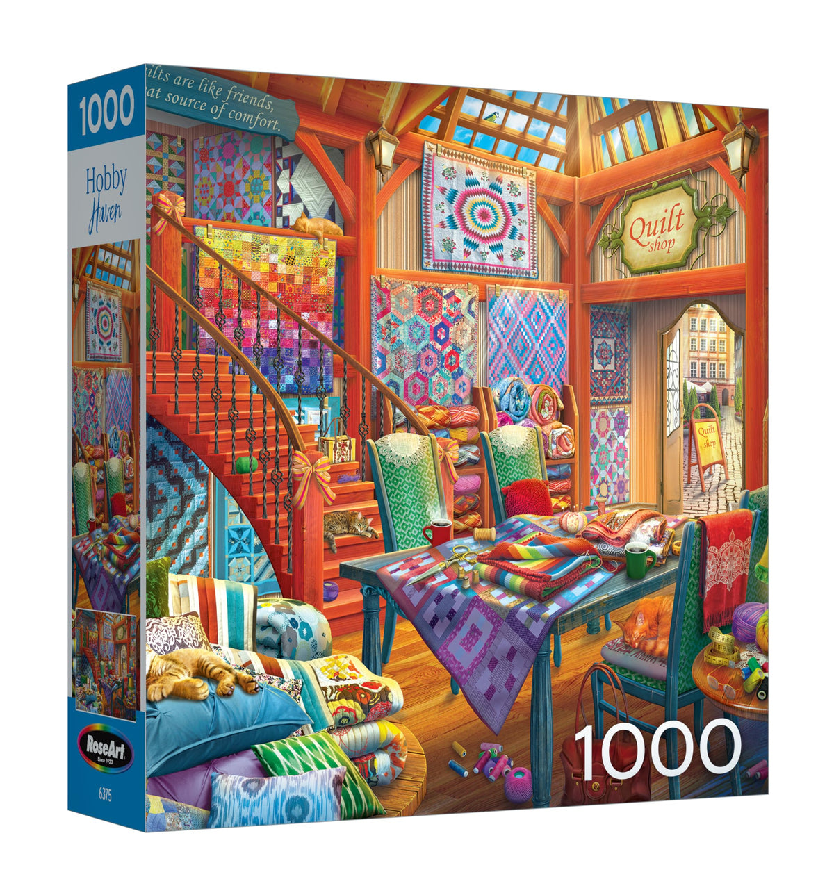 RoseArt Hobby Haven Greentree Garden Center 1000 Piece Jigsaw Puzzle