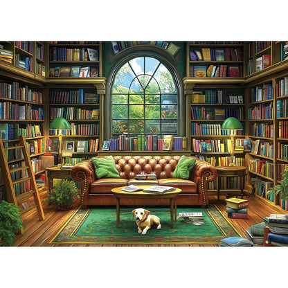 Halloween Haunted House 1000 Piece Jigsaw Puzzle for Adults Spooky Ghosts & Pumpkins Gothic Mansion Challenging 1000-Piece Puzzle with Poster - Fun Adult Puzzle Game for Game Night (27"x20")