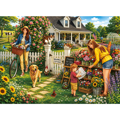 Puzzles for Adults 500 Pieces,Colorful Chicken Jigsaw Puzzle for Adults