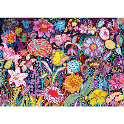 1000 Piece Puzzle for Adults, Flower House Jigsaw Puzzle, Family Puzzles Game, Interlock Perfectly No Dust, Home Decoration Puzzle, Gifts for Parents
