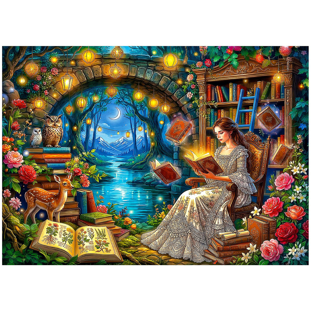 1000 Piece Puzzle for Adults, Scenic Eiffel Tower Jigsaw Puzzles