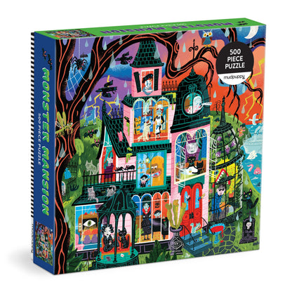 Mudpuppy - Monster Mansion 500 Piece Jigsaw Puzzle