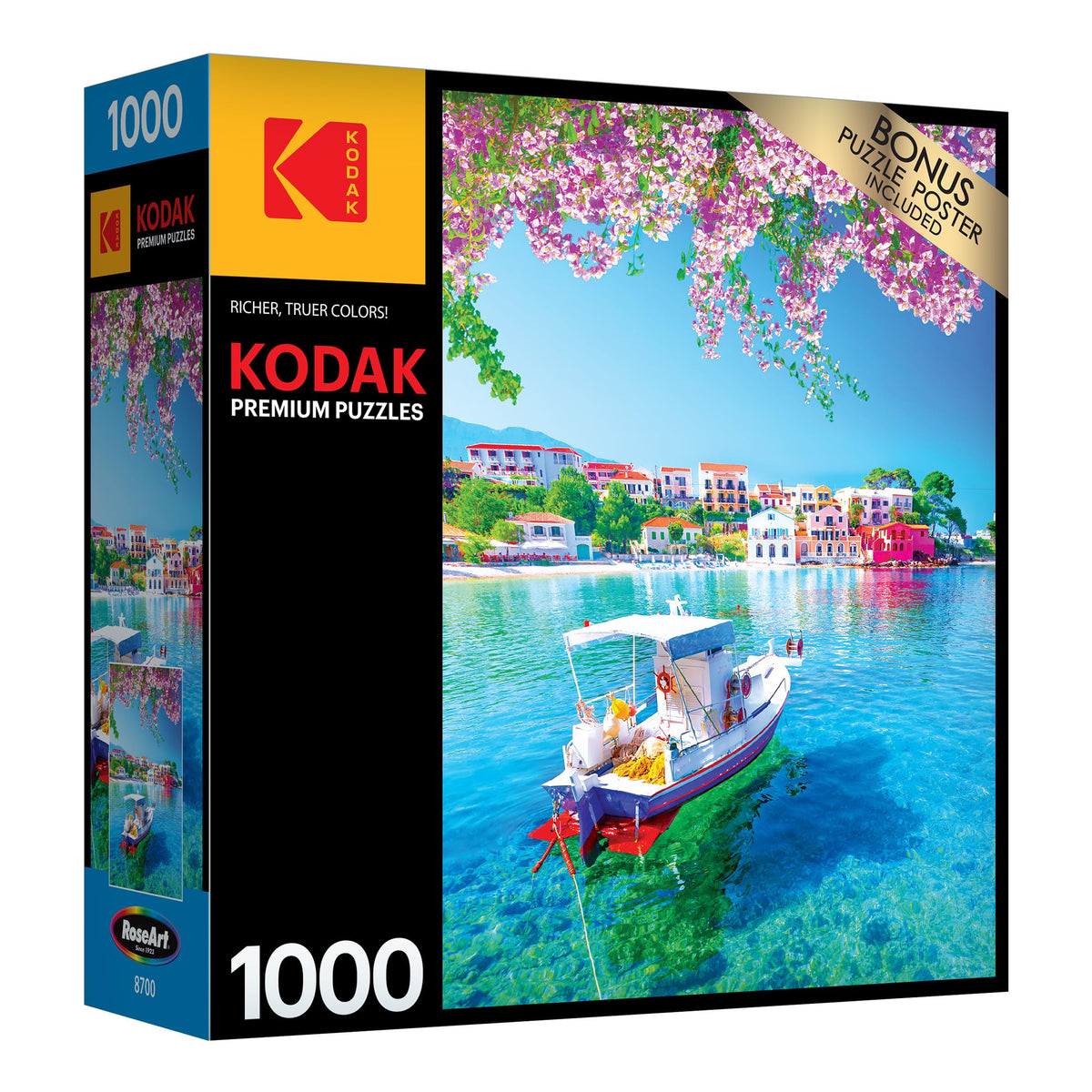 RoseArt Kodak Premium Family Beach Vacation 1000 Piece Jigsaw Puzzle