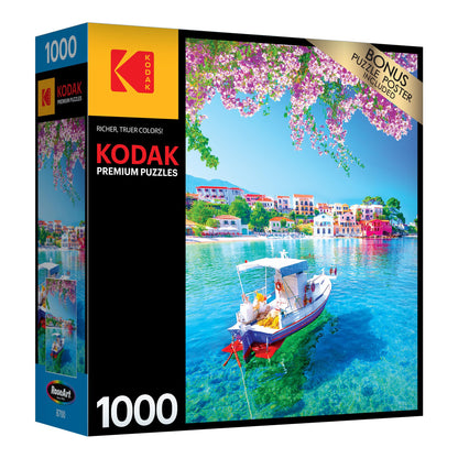RoseArt Kodak Premium Family Beach Vacation 1000 Piece Jigsaw Puzzle