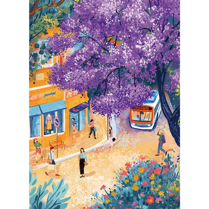 HUADADA Puzzles for Adults 1000 Pieces-Rabbit House Puzzles