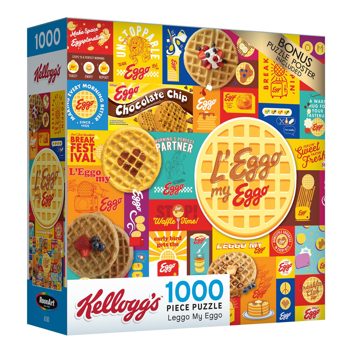 RoseArt - Kellogg's - Cereal Favorites Modern - 1000 Piece Jigsaw Puzzle