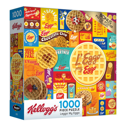 RoseArt - Kellogg's - Cereal Favorites Modern - 1000 Piece Jigsaw Puzzle