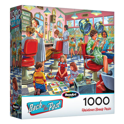 RoseArt - Back to The Past - Ice Cream Truck Day - 1000 Piece Jigsaw Puzzle for Adults