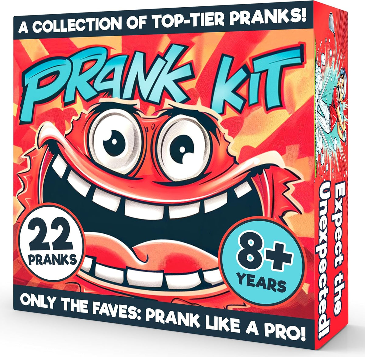 BLOONSY Prank Kit for Teens and Adults, 22 Practical Jokes and Prank Toys