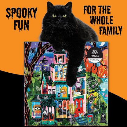 Mudpuppy - Monster Mansion 500 Piece Jigsaw Puzzle