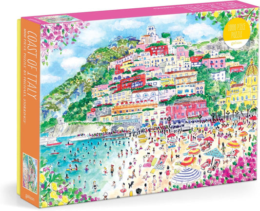 Galison - Coast of Italy 1000 Piece Jigsaw Puzzle for Adults