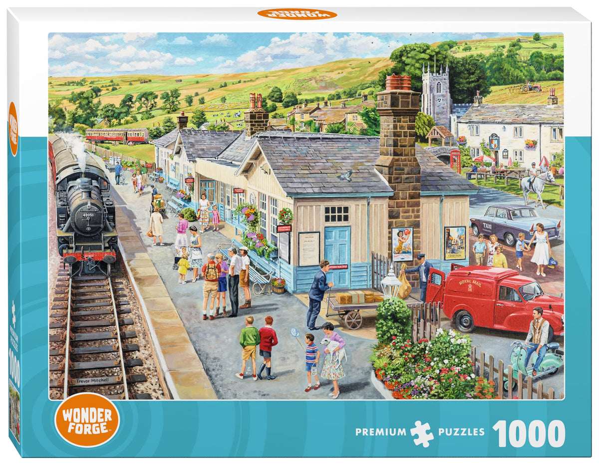 Wonder Forge Country Hideaway 1000 Piece Jigsaw Puzzle for Adults | Unique, Perfectly-Fitting Pieces | Fun, Vibrant Imagery | Amazon Exclusive