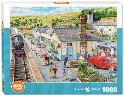 Wonder Forge Country Hideaway 1000 Piece Jigsaw Puzzle for Adults | Unique, Perfectly-Fitting Pieces | Fun, Vibrant Imagery | Amazon Exclusive