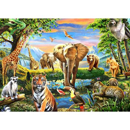 1000 Piece Puzzle for Adults, Flower House Jigsaw Puzzle, Family Puzzles Game, Interlock Perfectly No Dust, Home Decoration Puzzle, Gifts for Parents