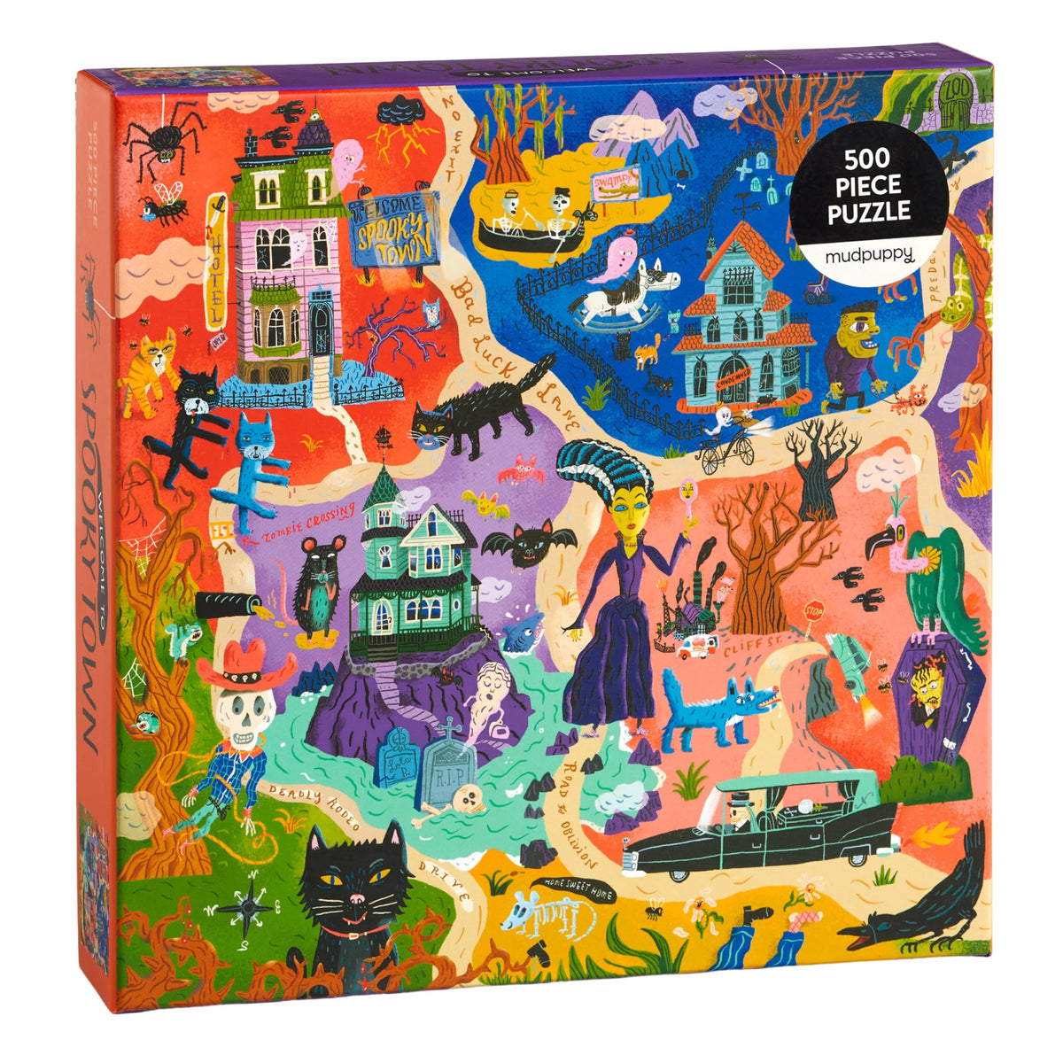 Mudpuppy - Monster Mansion 500 Piece Jigsaw Puzzle