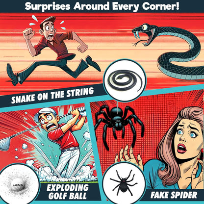 BLOONSY Prank Kit for Teens and Adults, 22 Practical Jokes and Prank Toys