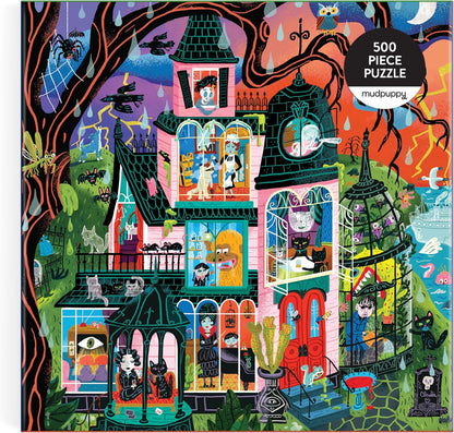 Mudpuppy - Monster Mansion 500 Piece Jigsaw Puzzle