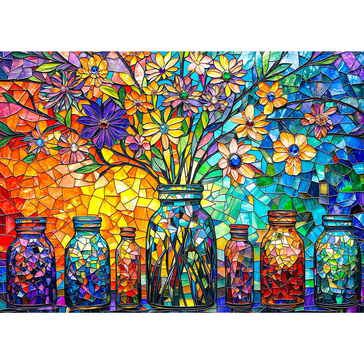 Owl Family Puzzles for Adults 1000 Pieces, Puzzles with Letters on Back, Impossible Hard Difficult Challenging, Precise Interlocking Pieces, Home Wall Decoration & Ideal Gift