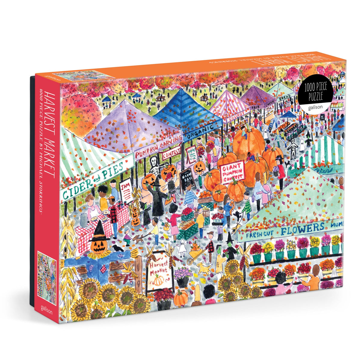 Galison - Autumn By the Sea 1000 Piece Jigsaw Puzzle for Adults
