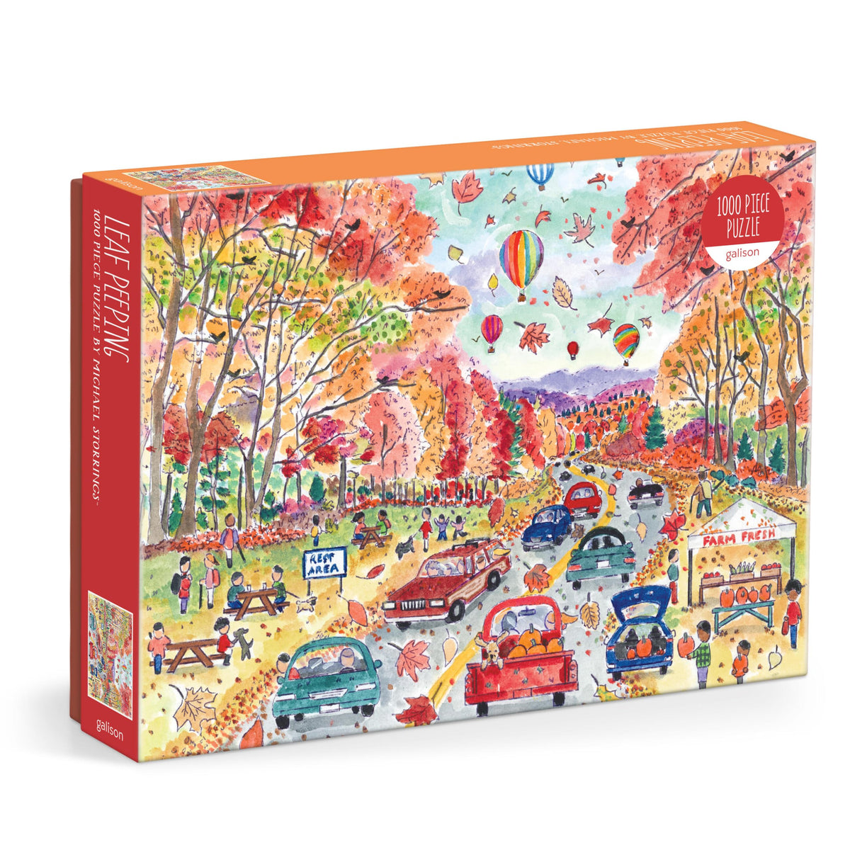 Galison - Autumn By the Sea 1000 Piece Jigsaw Puzzle for Adults