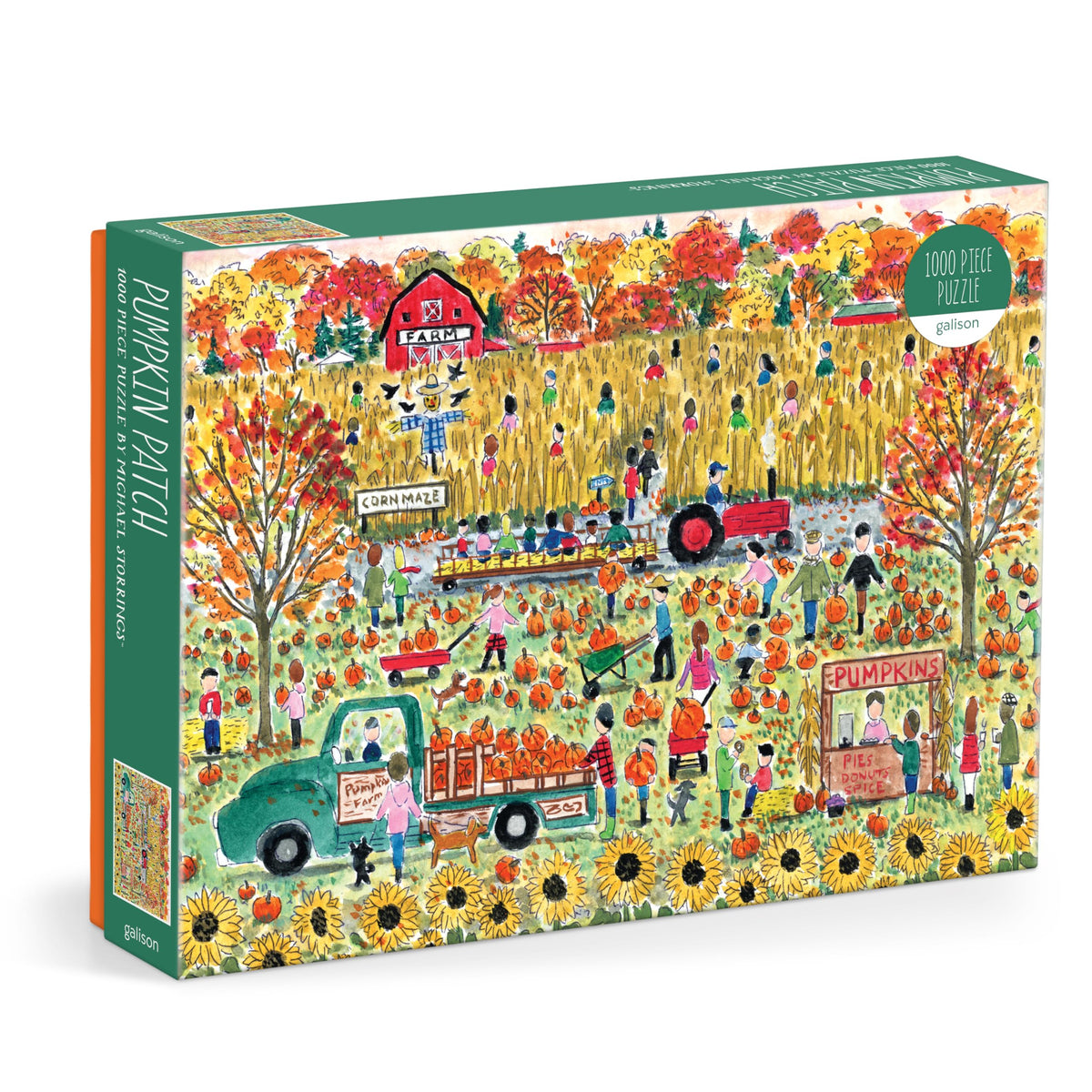Galison - Autumn By the Sea 1000 Piece Jigsaw Puzzle for Adults