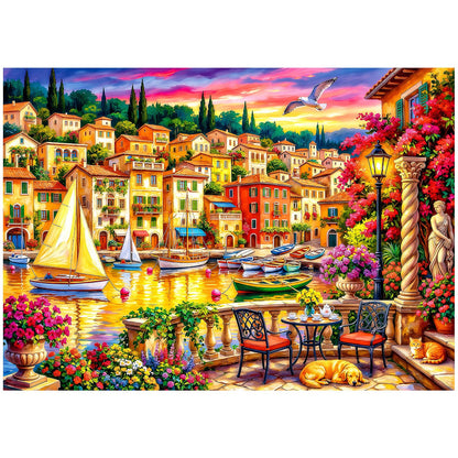 1000 Piece Puzzle for Adults, Scenic Eiffel Tower Jigsaw Puzzles