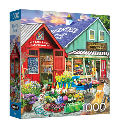 RoseArt Hobby Haven Greentree Garden Center 1000 Piece Jigsaw Puzzle