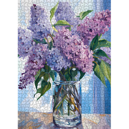 Tucocoo Hydrangea Flower 1000 Pieces Jigsaw Puzzle, Mother’s Day Gift, Colorful Home Game Stress Relief Brain Training Challenging Wall Decor Gift Idea, 27.56x19.69inch 70x50cm