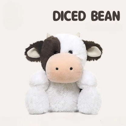 Soft Plush Pet Toys Series Monkey Pig Elephant Cow Fox, Ideal Gift or Home Decor, Soft Fabric Material, Perfect for Pets and Decoration