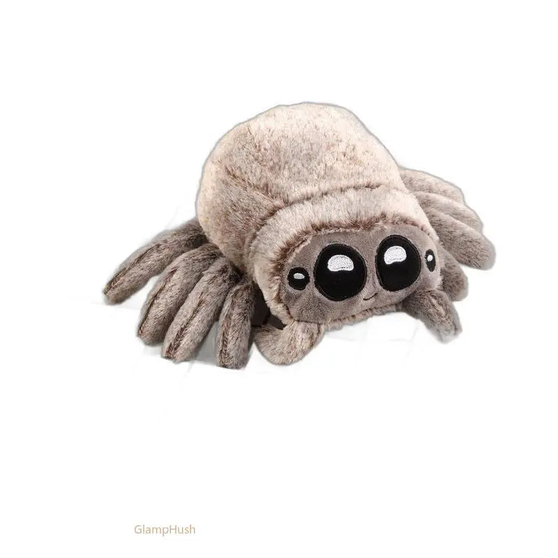 Cute Plush Spider - Durable polyester material, adorable animal shape, unique gift, room decoration, Halloween party supplies, a cute cuddly doll.