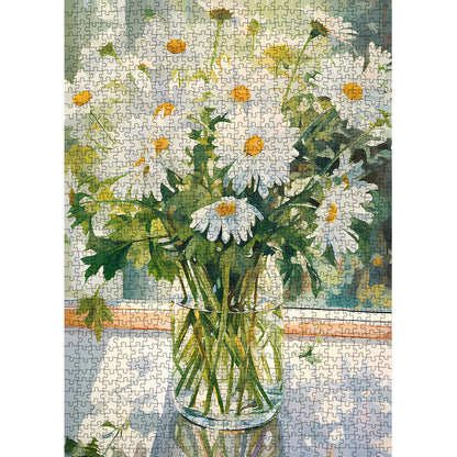 Tucocoo Hydrangea Flower 1000 Pieces Jigsaw Puzzle, Mother’s Day Gift, Colorful Home Game Stress Relief Brain Training Challenging Wall Decor Gift Idea, 27.56x19.69inch 70x50cm