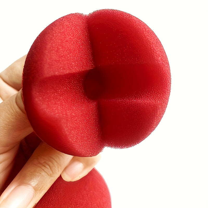 Fun And Cool Clown Red Nose Prop - Magic, Prank, And Party Accessory - Suitable for Costume Parties And Photography Props - Street Style