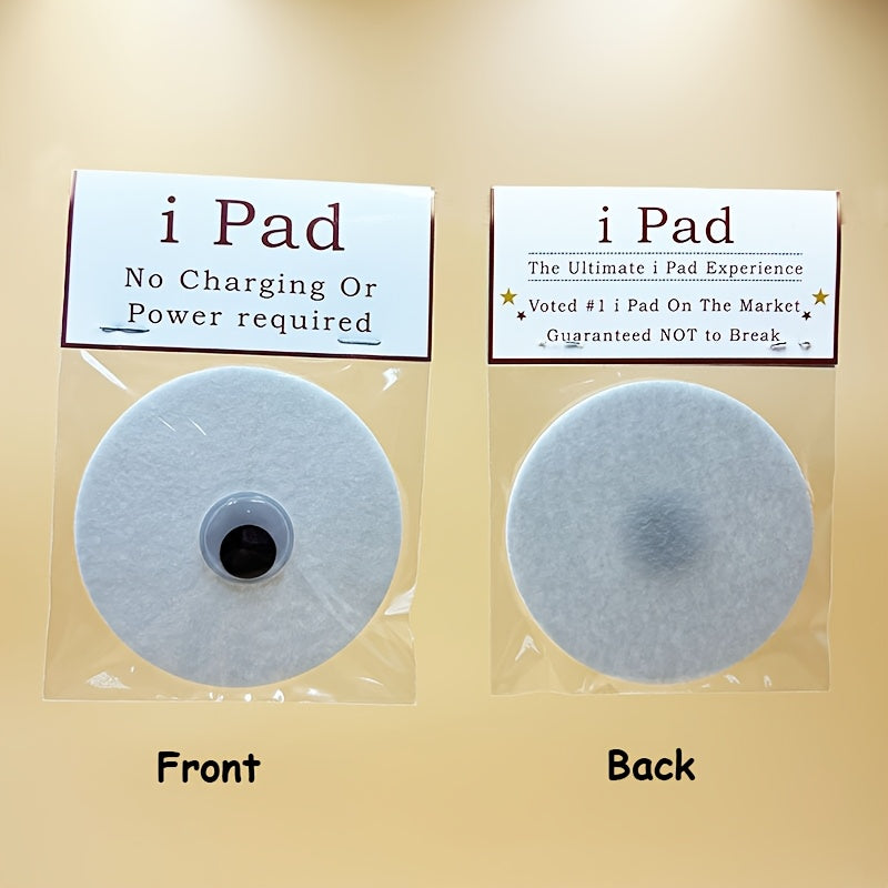 Original I Pad Joke- Office Funny Gag Gift Bags, Silly Prank Goody Bags, Hilarious Birthday Party Favor, Co-Worker, Unique Gift, Mom, Teacher, Friend,Father, I Pad,Add On Item. Great for stocking stuffers, white elephant gift exchanges, and secret Santa.C