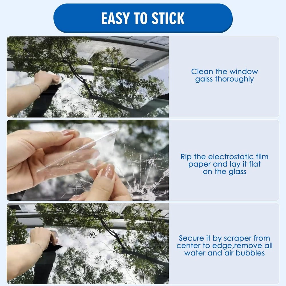 1pc 1pc of Realistic Broken Glass Window Sticker, Suitable for Trucks, Boats, Laptops, And Phones - Vinyl Sticker with Bullet Hole Effect for a Broken Screen, Temporary Prank Accessory (Easy to Peel Off, No Residue) - Irregular Glass Pattern