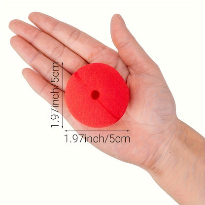 Fun And Cool Clown Red Nose Prop - Magic, Prank, And Party Accessory - Suitable for Costume Parties And Photography Props - Street Style
